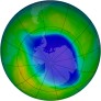 Antarctic Ozone 2008-11-06